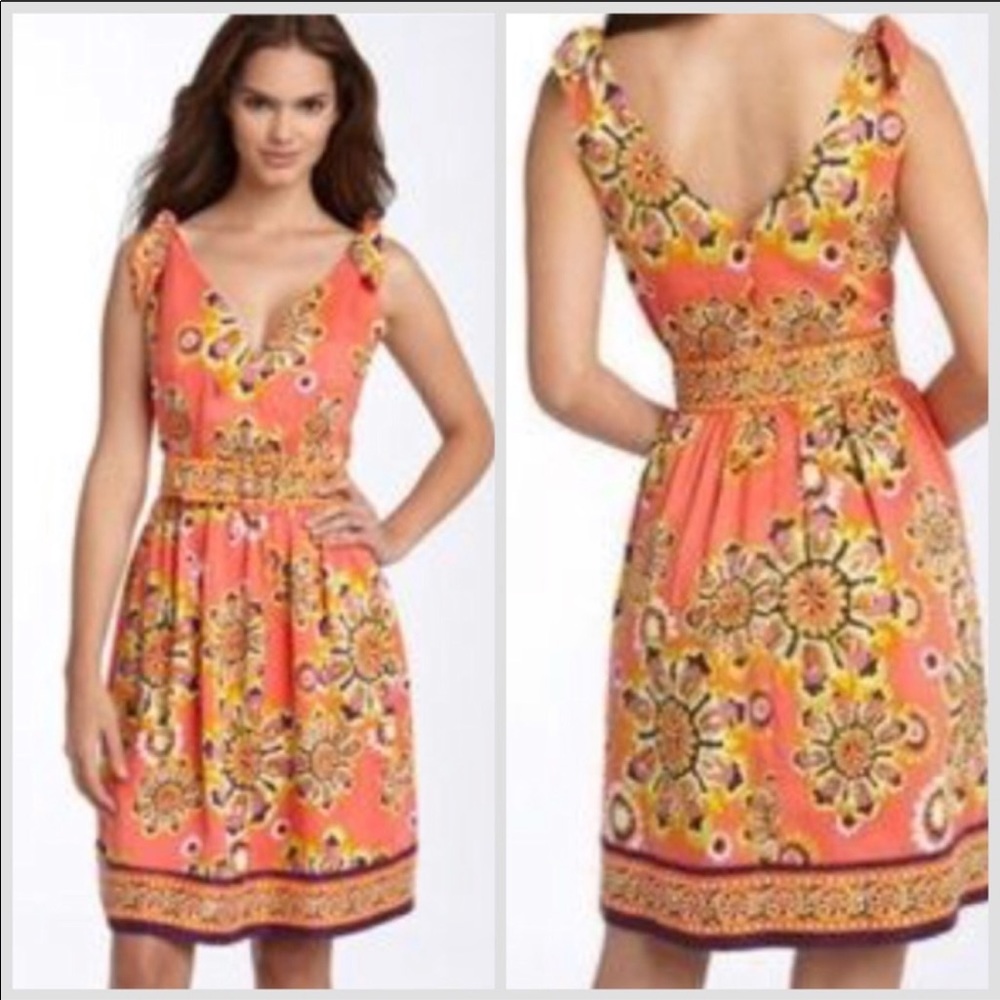 Trina Turk Silk Party Dress